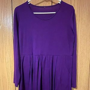 Purple tunic